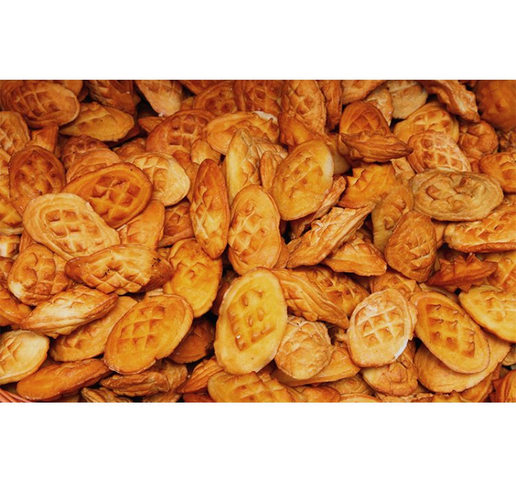 Puolan juusto oscypek keittiö valokuvatapetti - Tenstickers