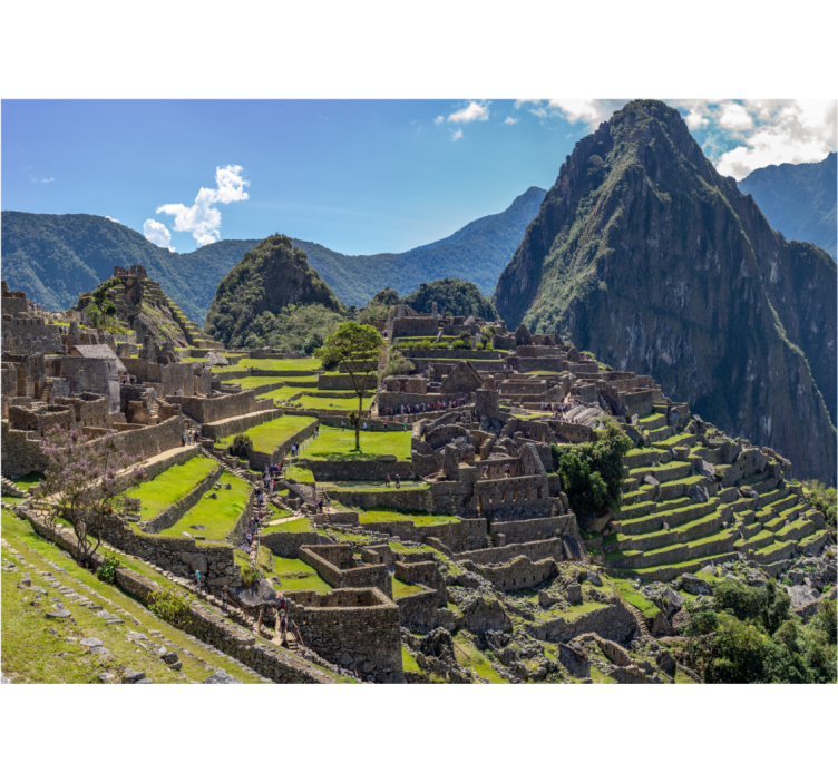 Machu picchu perintö valokuvatapetti - Tenstickers