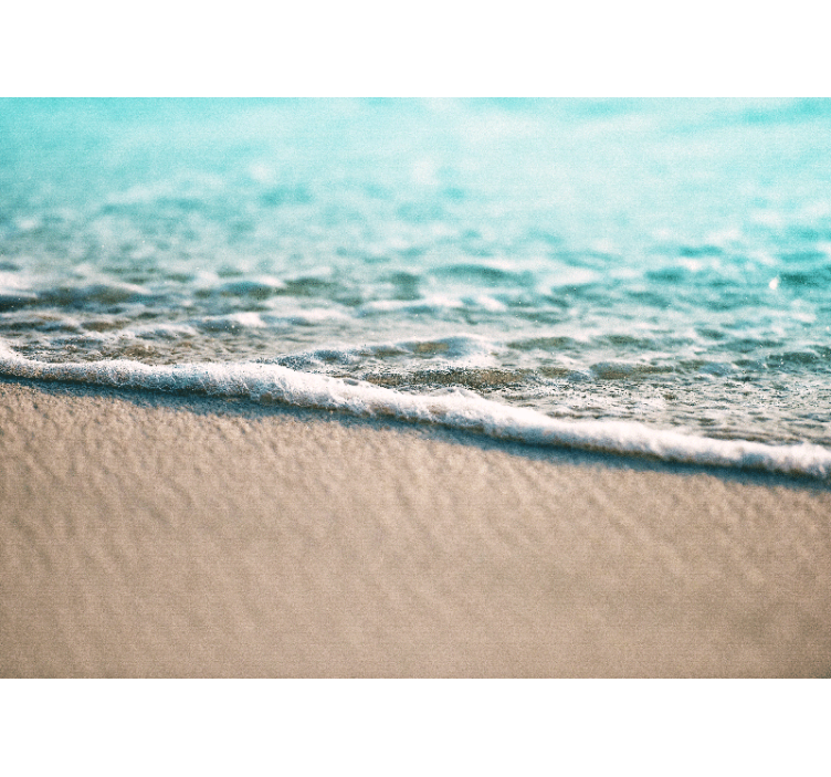 Meri valokuvatapetti lempeät vesiaallot - Tenstickers