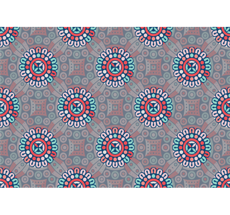 Tausta mandaloja mandala valokuvatapetti - Tenstickers