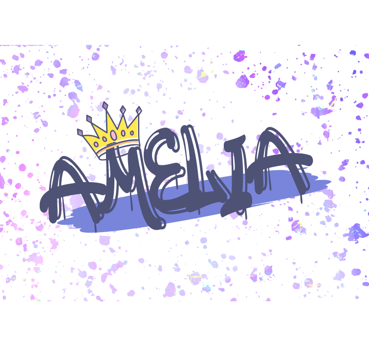 Lauseke valokuvatapetti räätälöity nimimuotoilu - Tenstickers