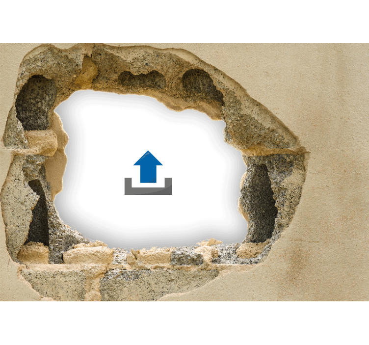 Delfiini vedenalainen kohtaus meri valokuvatapetti - Tenstickers