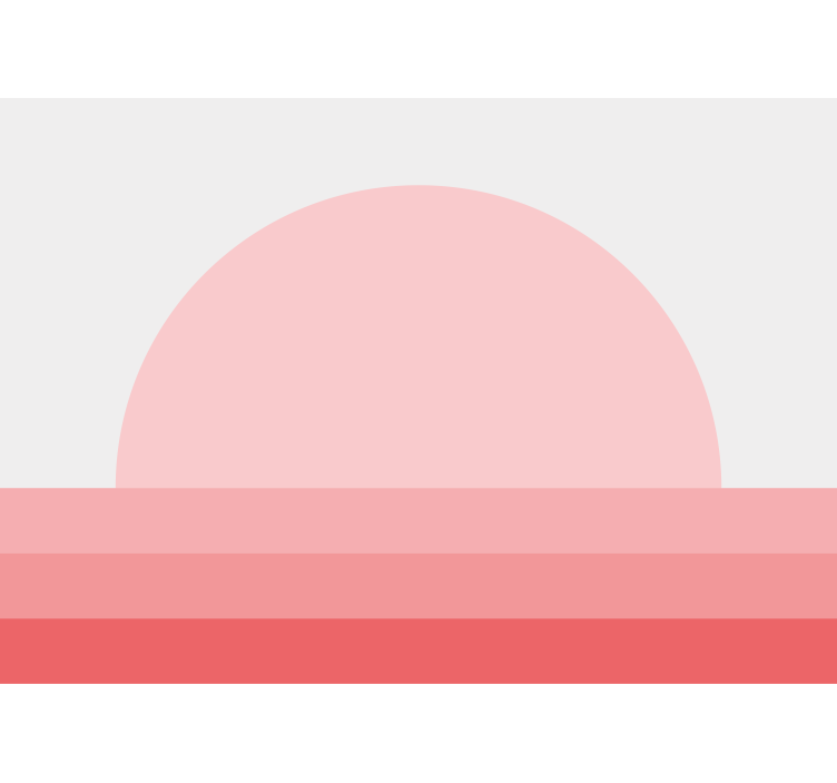 Auringonlasku kukkakimppu valokuvatapetti - Tenstickers