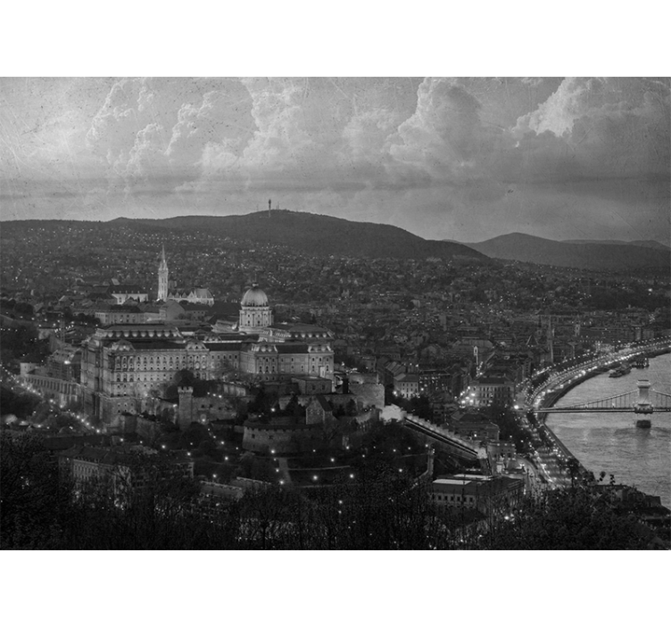Kaunis budapest maisema muut kaupunki ja maa valokuvatapetti - Tenstickers