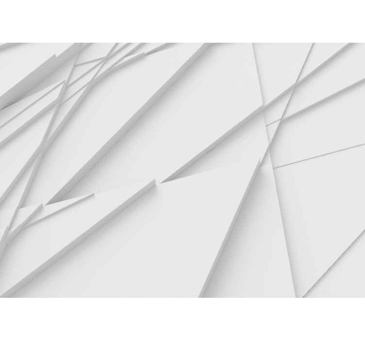 Abstrakti valokuvatapetti geometrisilla kerroksilla - Tenstickers