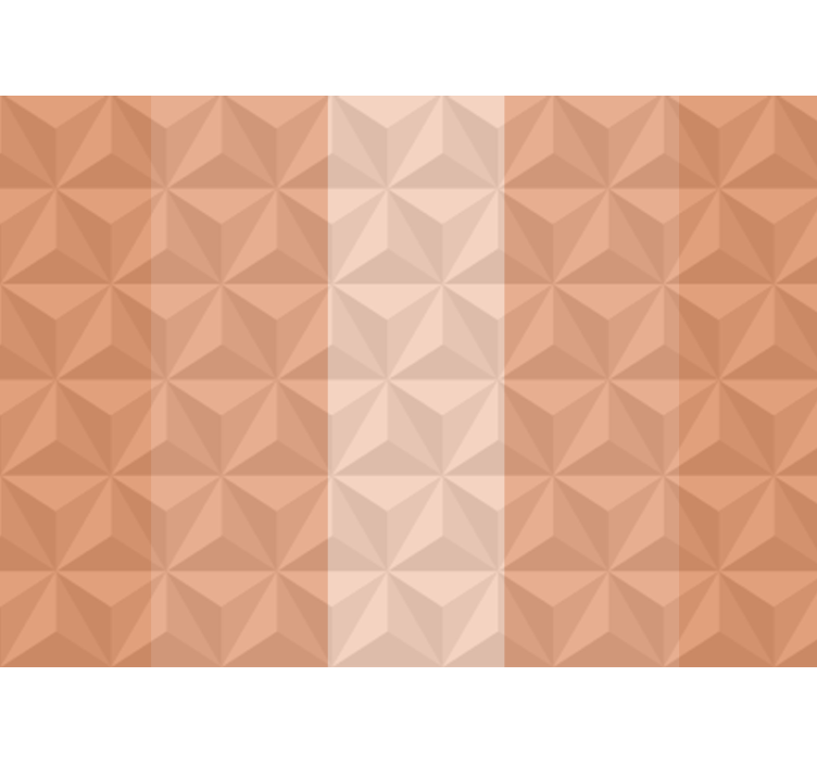 Geometrinen 3d-kuvio valokuvatapetti - Tenstickers