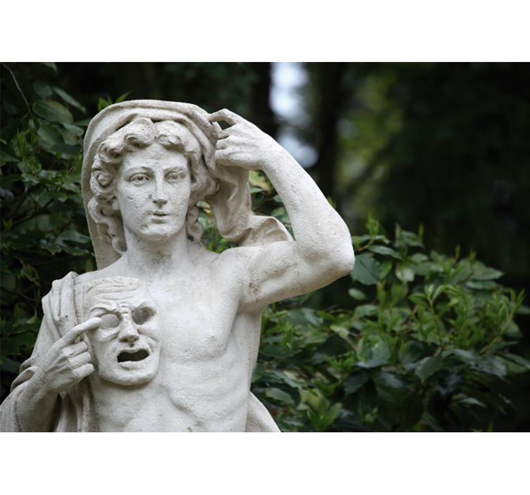 Kreikkalaiset patsaat esteettinen taide valokuvatapetti klassinen - Tenstickers