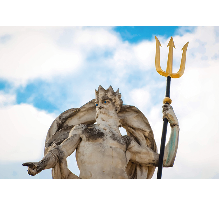 Myyttinen merivallan taide valokuvatapetti - Tenstickers