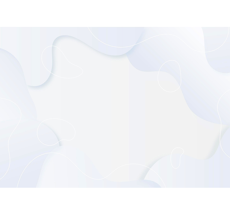 Pehmeät virtaavat aallot abstrakti valokuvatapetti - Tenstickers