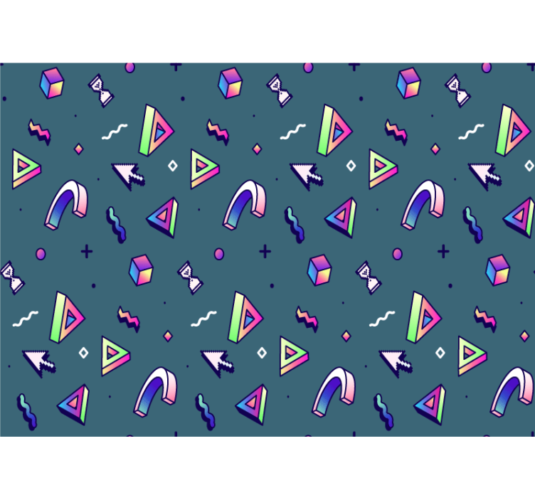 Retro höyryaalto -esineitä nuoren huone valokuvatapetti - Tenstickers