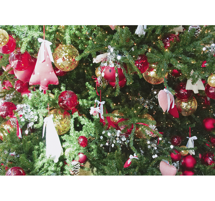 Joulu kuvatapetti joulukoristeet - Tenstickers