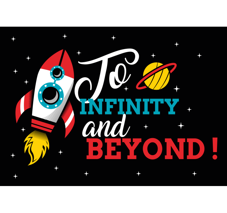 Rakettiavaruusseikkailu fantasia valokuvatapetti - Tenstickers