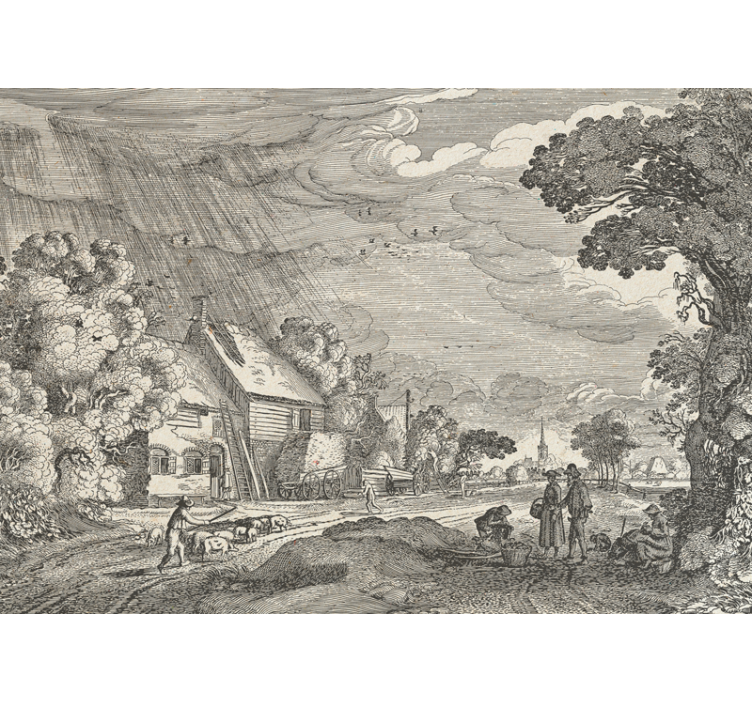 Miraasin maisema valokuvatapetti luonto - Tenstickers