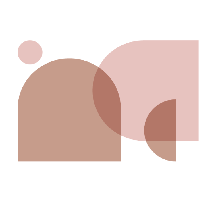 Geometrinen muotojärjestely abstrakti valokuvatapetti - Tenstickers