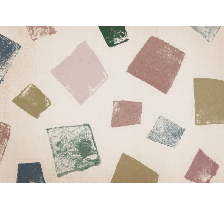 Geometriset värilohkot tekstuuri ja kuvio valokuvatapetti - Tenstickers