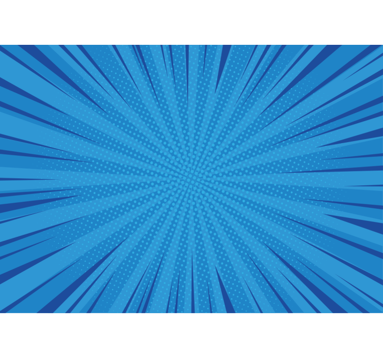 Dynaaminen sininen räjähdys graffiti valokuvatapetti - Tenstickers