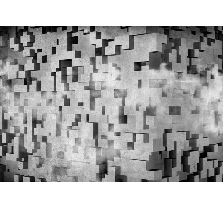 Moderni geometrinen kuviotapetti - Tenstickers