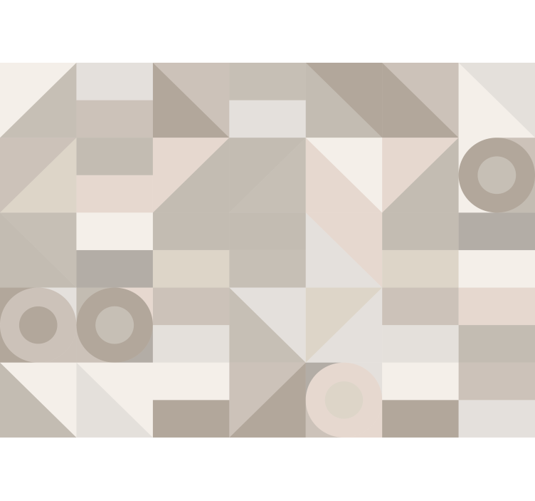 Geometriset muotoilut tekstuuri ja kuvio valokuvatapetti - Tenstickers