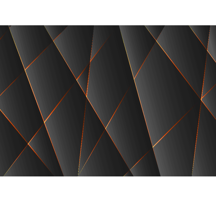 Geometriset lineaariset kuviot valokuvatapetti - Tenstickers