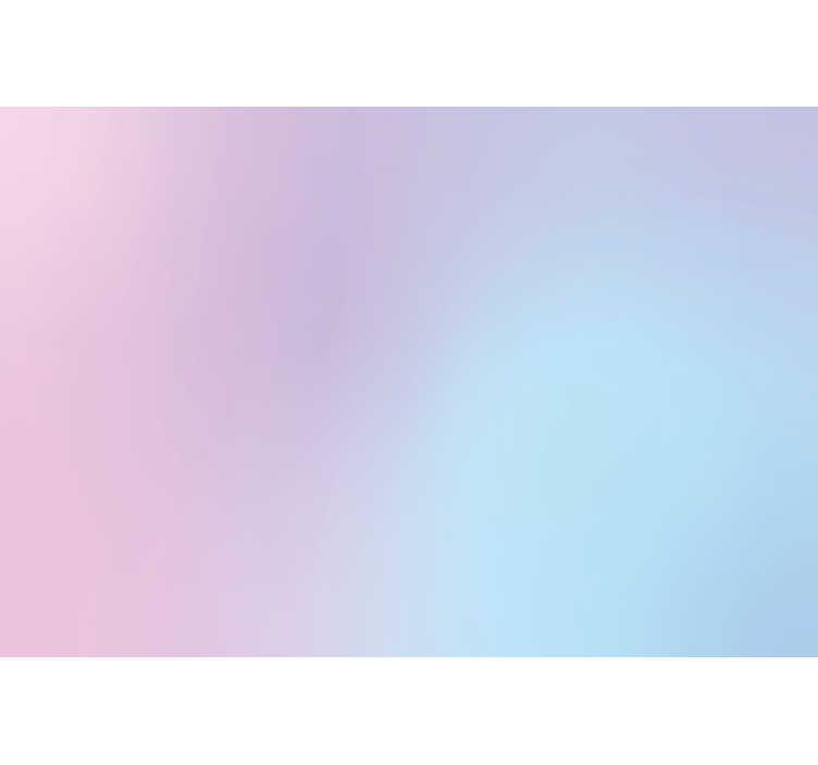 Vaaleanpunainen ja sininen gradientti 3D valokuvatapetti - Tenstickers