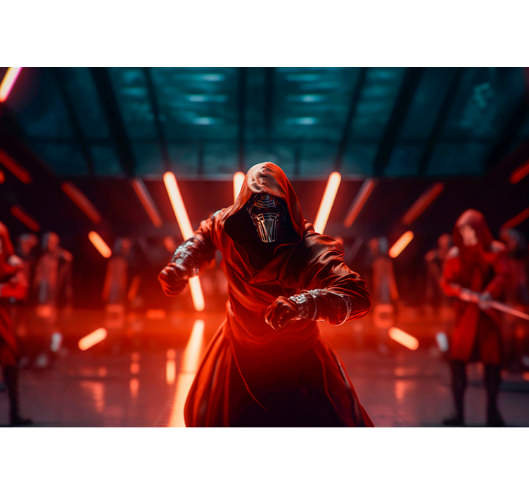 Galaktinen paha soturi nuoren huone valokuvatapetti - Tenstickers