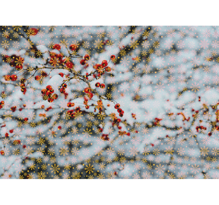 Joulu kuvastaa talven hetkiä - Tenstickers