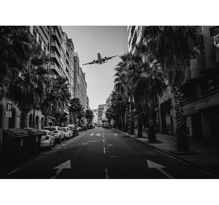 Auto ja lentokoneet valokuvatapetti auto - Tenstickers