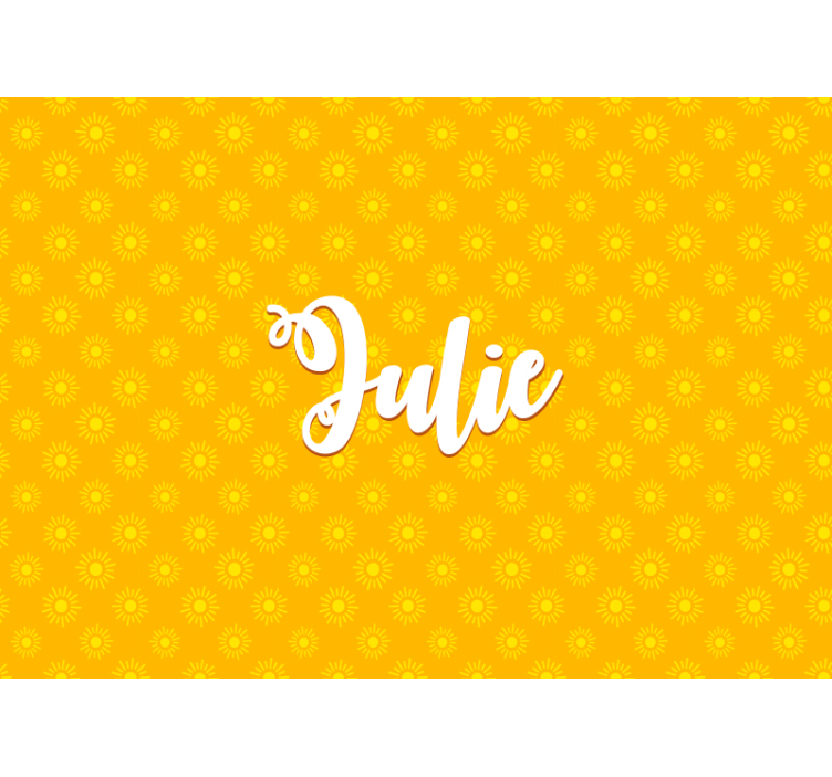 Auringonkukkakuviollinen lasten makuuhuoneen valokuvatapetti - Tenstickers