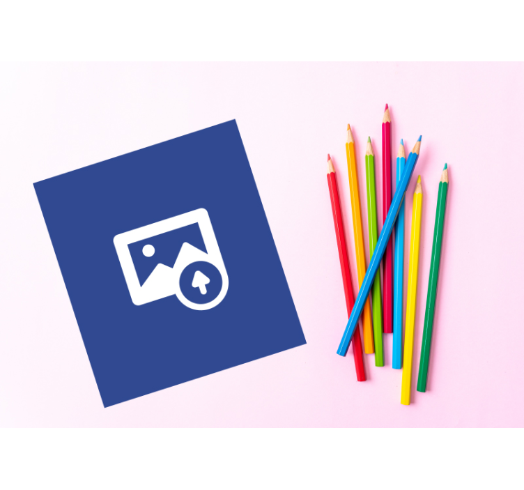 Lapsen piirustusteema lasten makuuhuoneen valokuvatapetti - Tenstickers