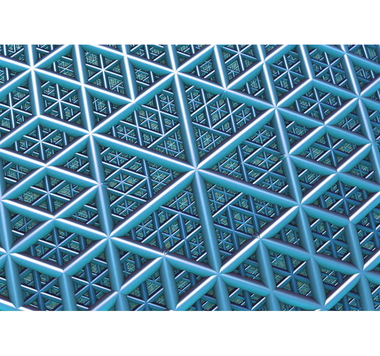 Abstrakti valokuvatapetti geometrinen kuviorakenne - Tenstickers