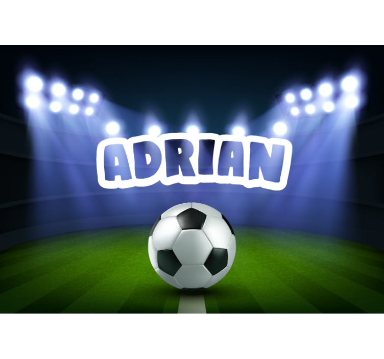 Jalkapallokentän juhla ihminen valokuvatapetti - Tenstickers