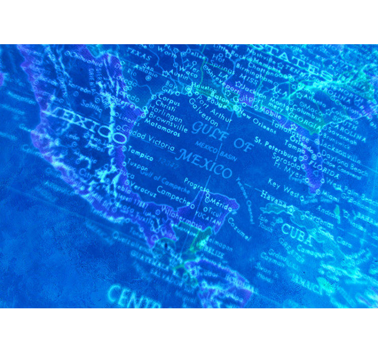 Vintage-karttasuunnittelu maailmankartta valokuvatapetti - Tenstickers