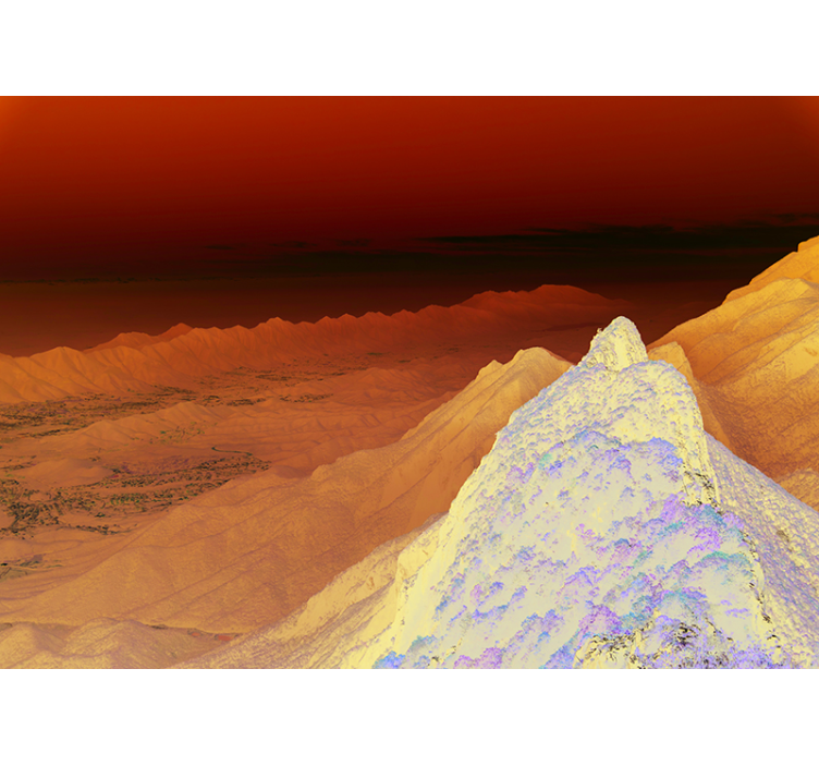 Sierra mazatec maisema sumussa valokuvatapetti luonto - Tenstickers