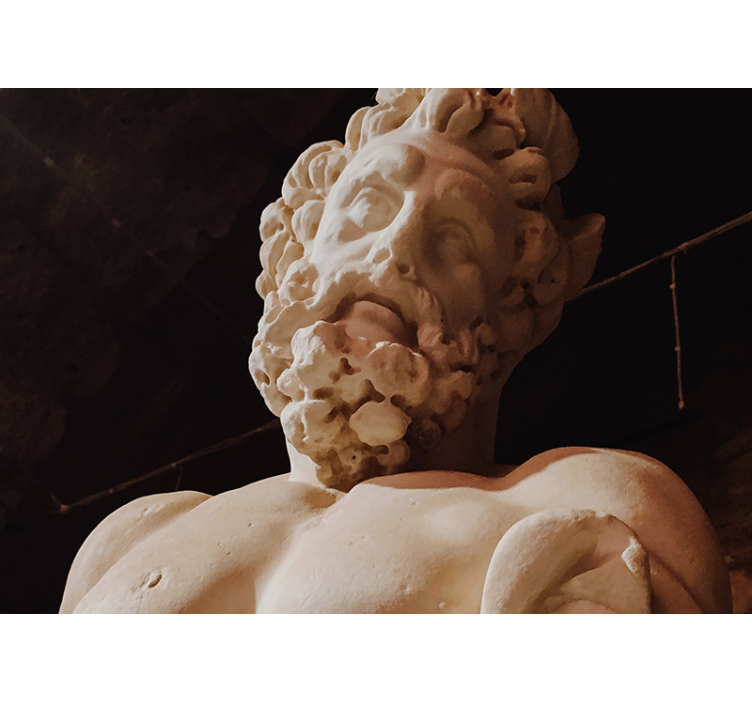 Klassinen veistosyksityiskohta valokuvatapetti - Tenstickers