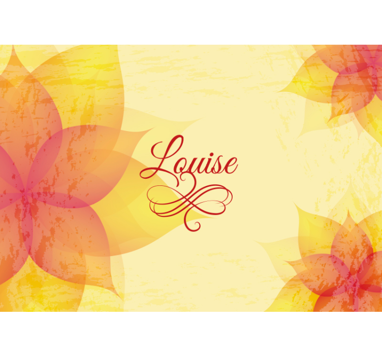 Kukka valokuvatapetti hienostuneesta kasviasetelmasta - Tenstickers