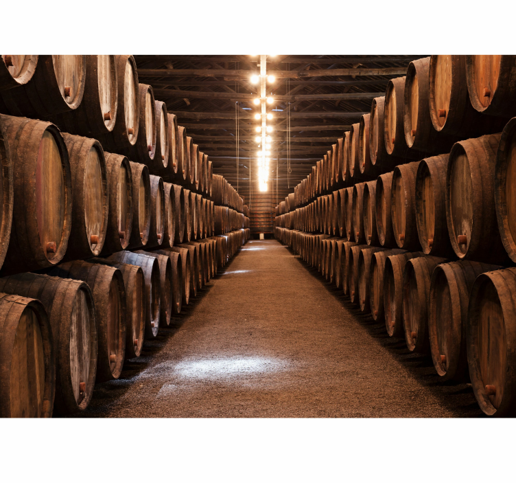 Vintage kellari vintage valokuvatapetti - Tenstickers