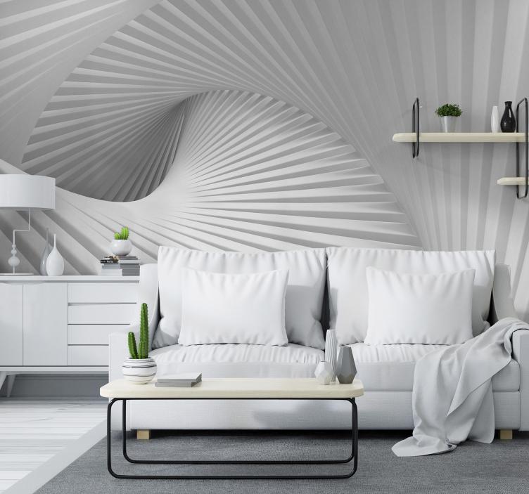 Portaiden aallot 3d valokuvatapetti - Tenstickers