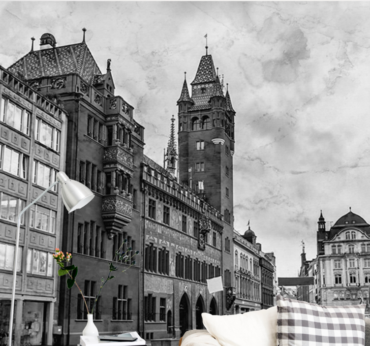 Berliini valokuvatapetti historialliset tornirakennukset - Tenstickers