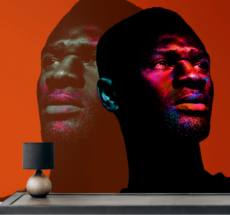 Dynaamiset muotokuvahahmotihminen valokuvatapetti - Tenstickers