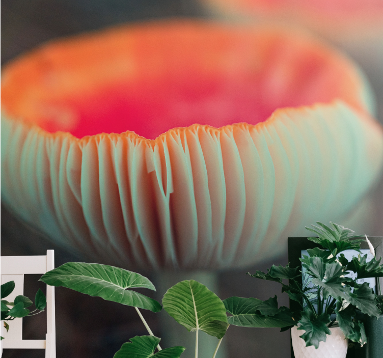 Elegantti unikko valokuvatapetti - Tenstickers