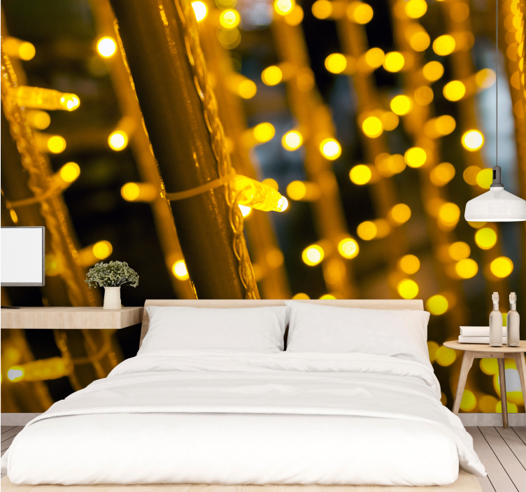 Hehkuvat valokuvioiset tekstuurit valokuvatapetti - Tenstickers