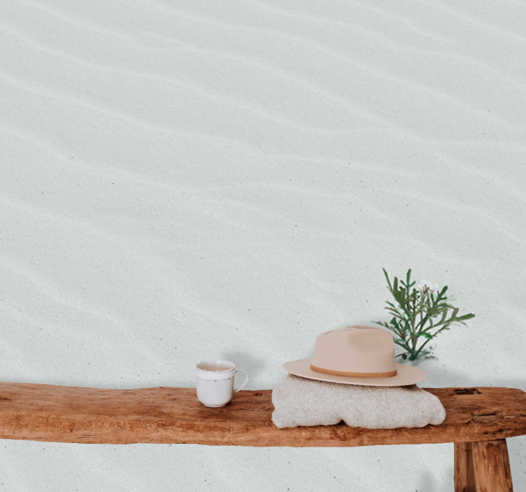 Hiekka ja vihreys luonto valokuvatapetti - Tenstickers