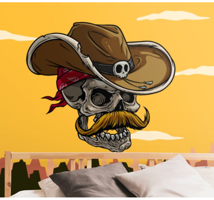 Kallo cowboy fantasia valokuvatapetti - Tenstickers