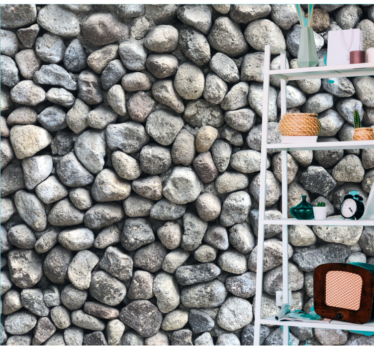 Kivi valokuvatapetti tekstuuripintainen kivi - Tenstickers