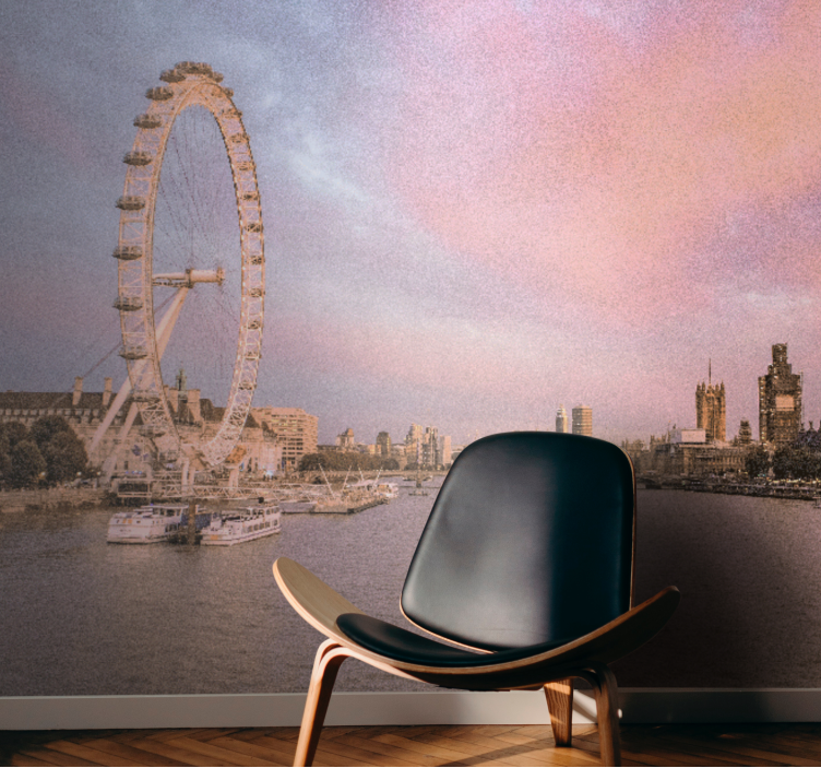 Lontoo valokuvatapetti silmynäkymä - Tenstickers