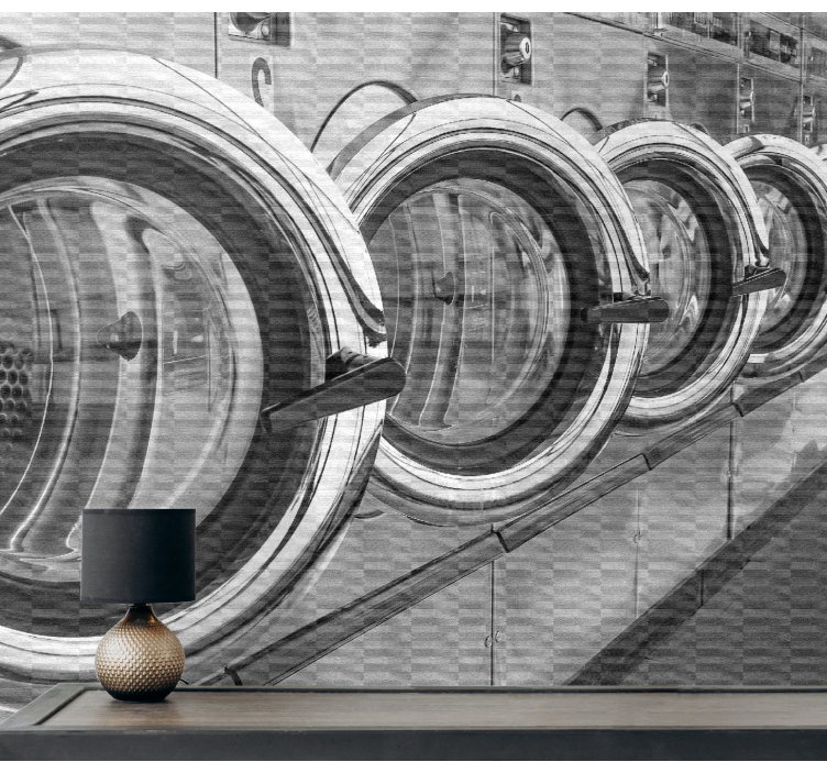 Pesulagraffitit graffiti valokuvatapetti - Tenstickers