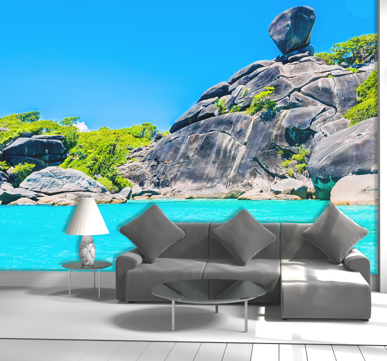 Järvi phuket järven valokuvatapetti - Tenstickers