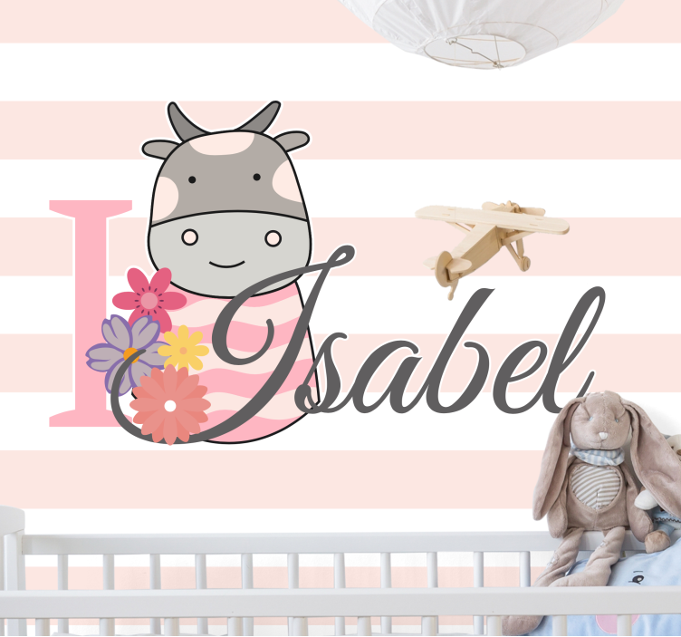 Rakkaus lehmiin valokuvatapetti - Tenstickers