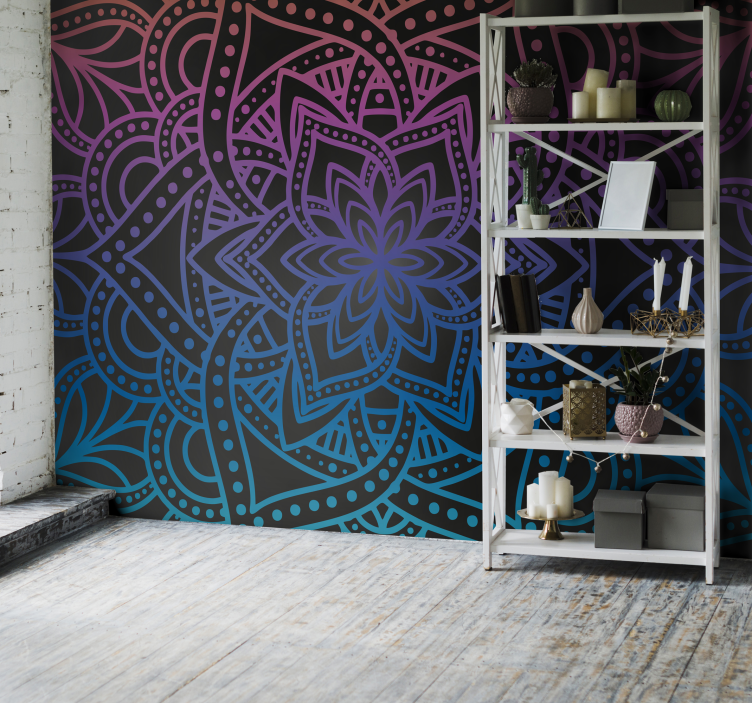 Rauhoittava zen-valokuvatapetti - Tenstickers