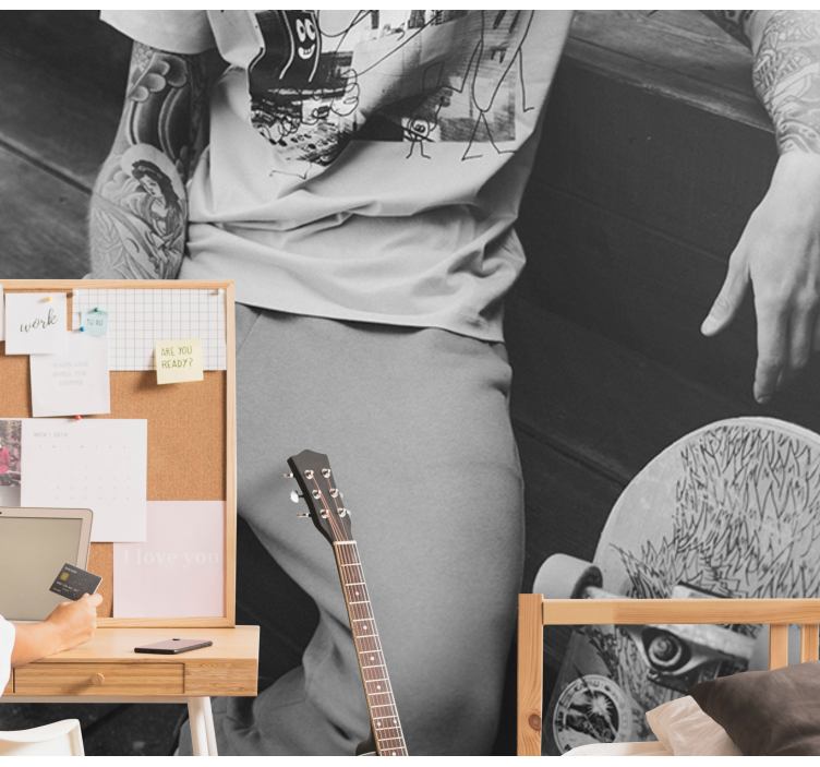 Skaterkaupunkityyli muut kaupungit valokuvatapetti - Tenstickers